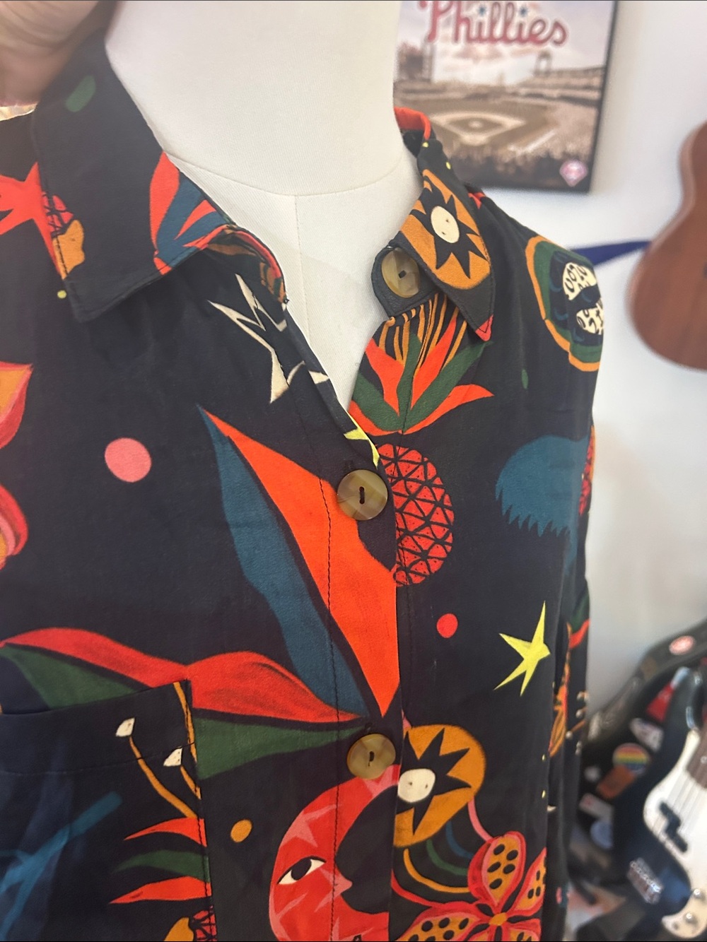 Farm Rio Longline Dress - Picture 10 of 12
